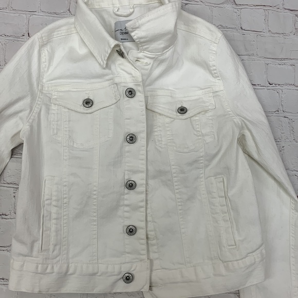 Love tree denim white jacket - Picture 5 of 7